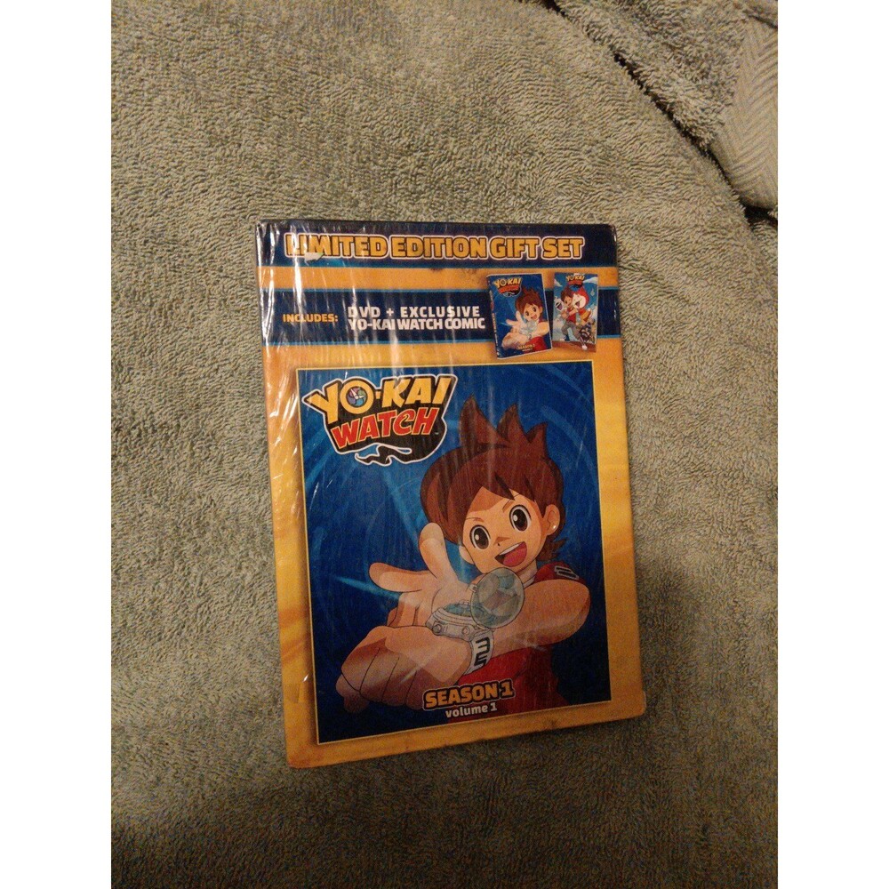 NEW Yo-KAI Watch Comic Limited Edition Gift Box Set DVD + Watch SEALED